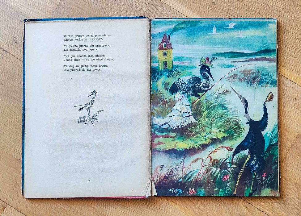 Brzechwa - Bajki i Baśnie (wydanie z 1954) - ilustracje J. M. Szancer