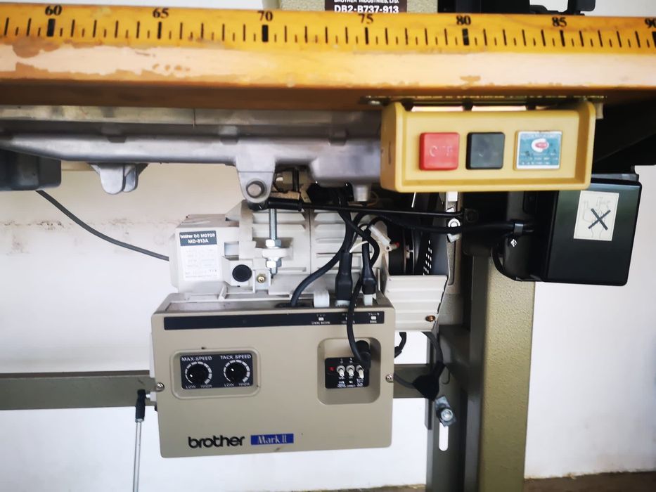 Industrial Sewing Machine Lock and Cutting