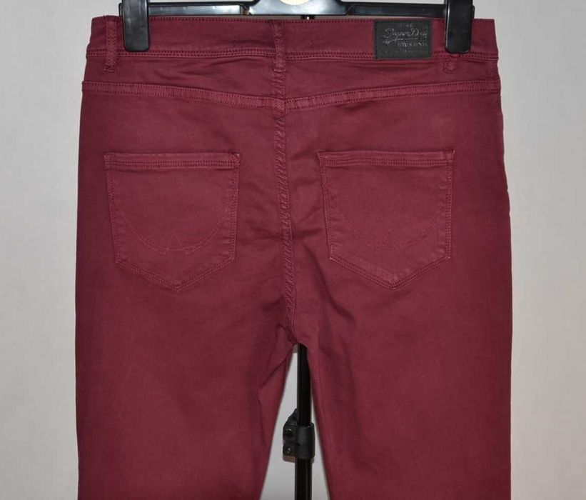 SUPERDRY Sophia Skinny Jeans Spodnie Damskie W32 L32 Oryginalne Super