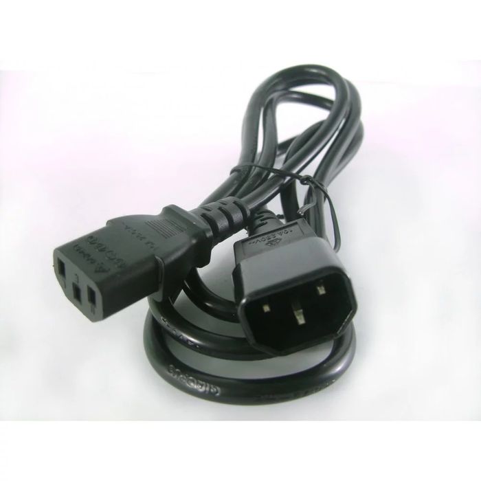 Кабель AC компьютерный удлинитель 1,5m 3*0.75 мм2, медь