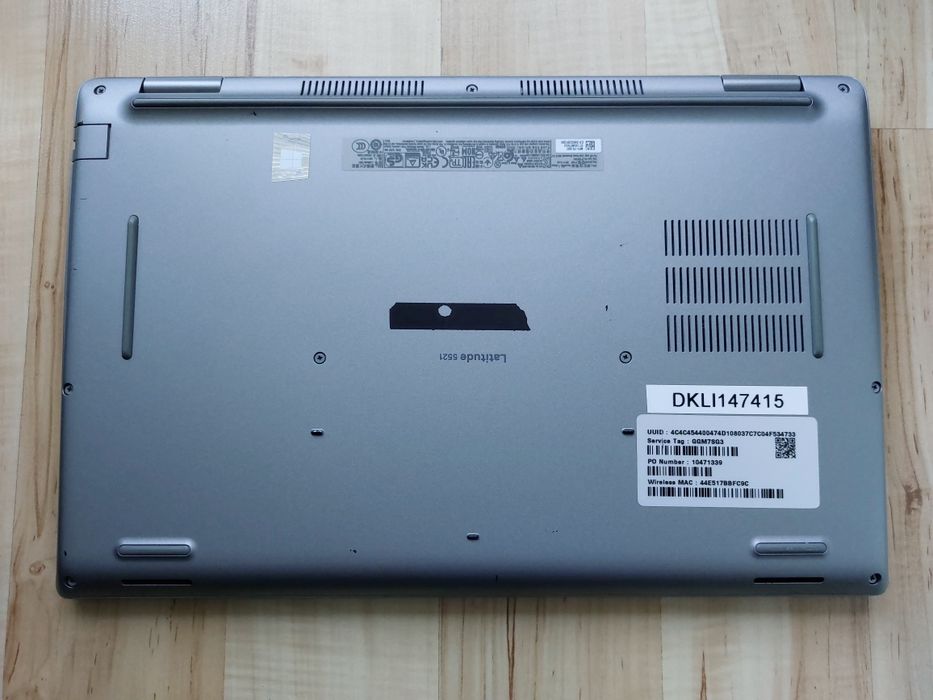 Dell Latitude 5521  i7-11850H/16GB/512SSD/FHD/Win 11/