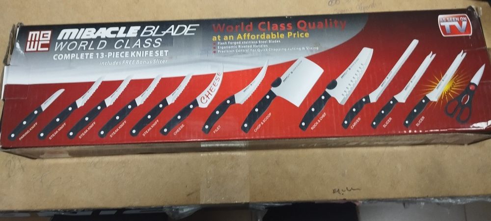 Набір кухонних ножів Miracle Blade World Class 13 в 1