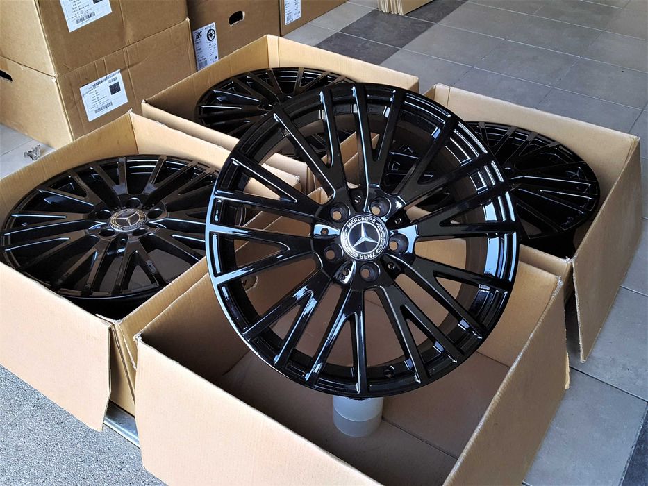 Alufelgi 18 Mercedes A B C CLA GLA ML V Vito Czarne ! 5x112 281#
