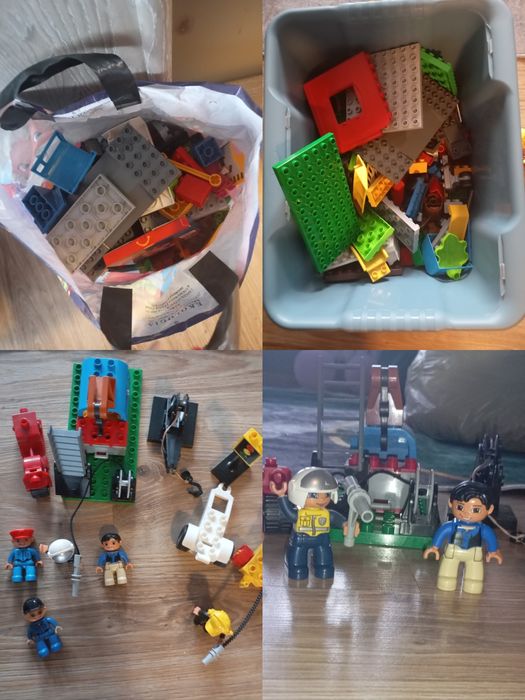 Zestaw reklamówka  klocków klocki LEGO Duplo mix