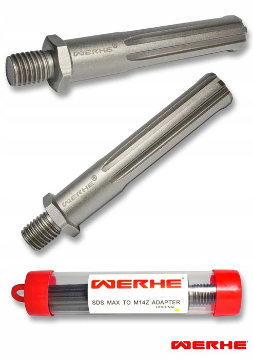 Adapter SDS MAX Do M14 Z zewnętrzny Werhe