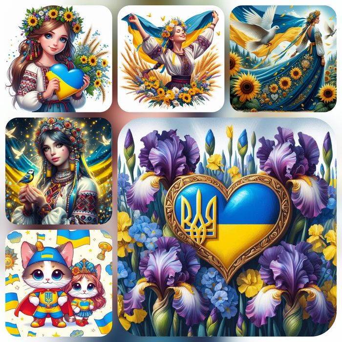 Алмазна мозаїка патріотична