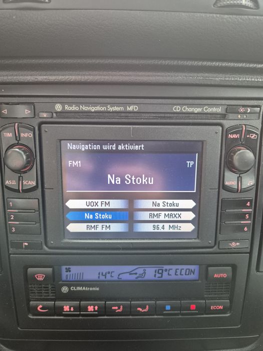 Radio MFD nawigation passat b5 fl