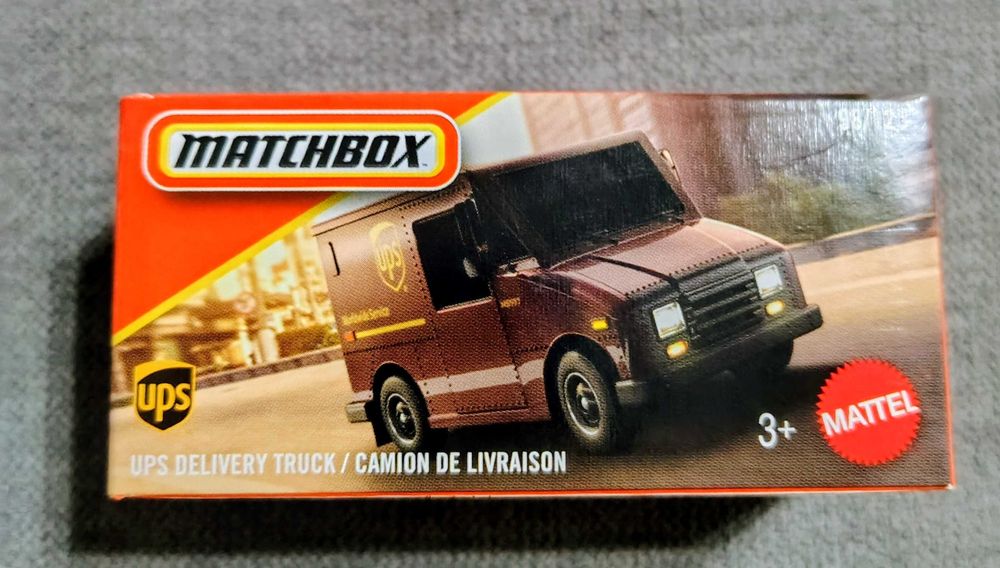 matchbox ups delivery truck