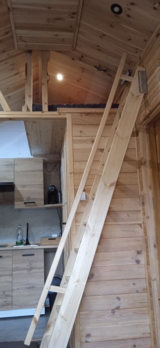 Domki całoroczne z grill-chatą, basenem, stawem i balią Olsztyn k/Częstochowy