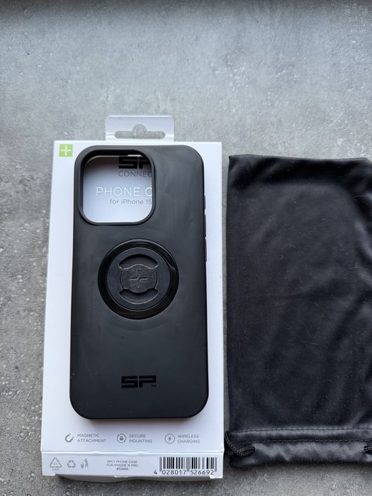 Чохол для телефону SP CONNECT Iphone 15 Pro SPC+ black