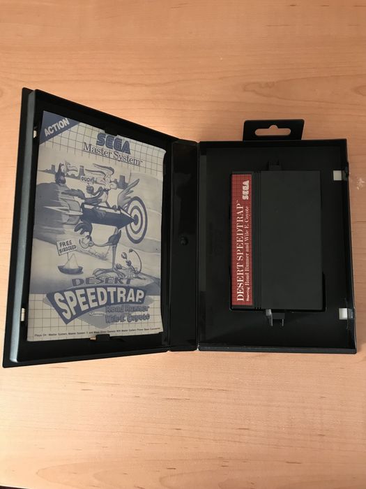 Desert Speedtrap Jogo Sega Master System