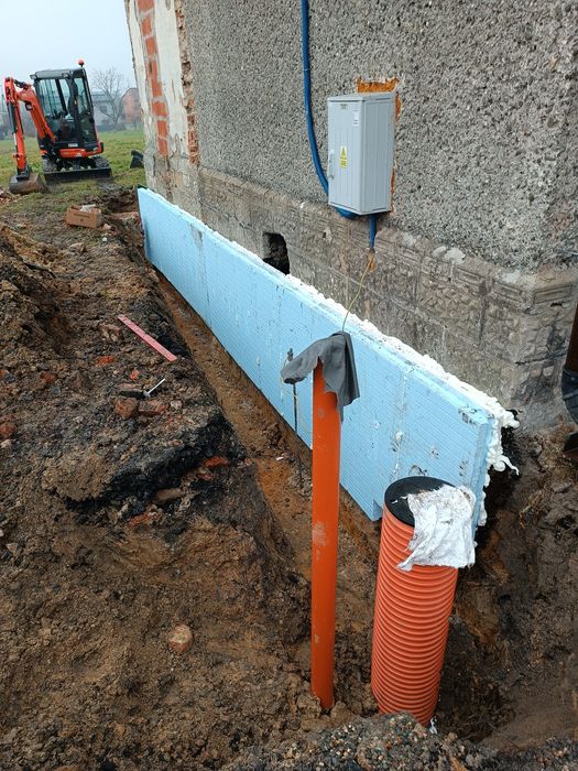 Drenaże Odwodnienia Kanalizacje Odpływy Deszczówki,Zbiorniki