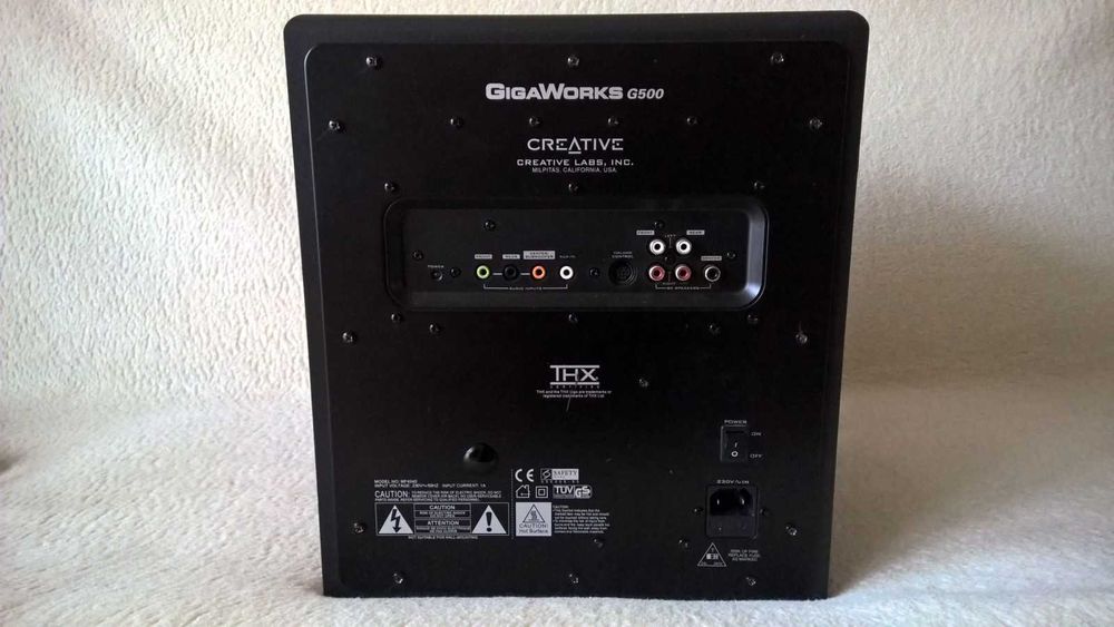 Creative GigaWorks ProGamer G500 Sound Blaster X-Fi Surround 5.1 Pro