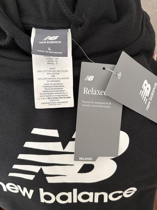 Худі  New balance  Sports Essentials    S   M  L   ОРИГІНАЛ