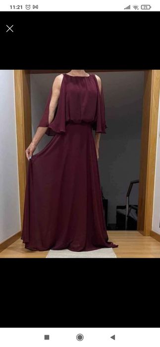 Vestido de cerimónia marca ferrache e renascimento