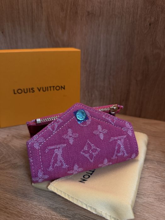 Гаманець Louis Vuitton у денімі