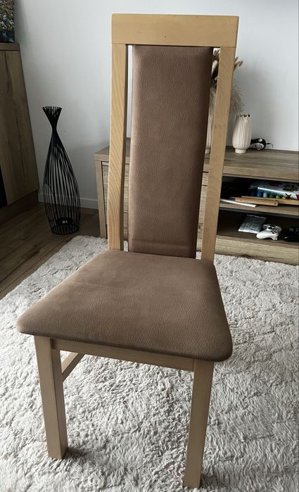 Drewniane krzesla - 6 sztuk