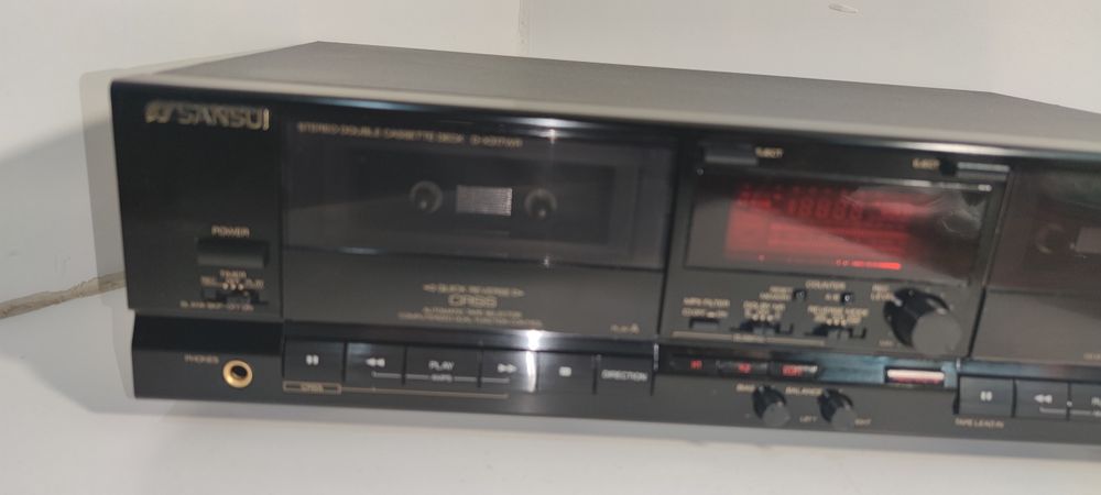 Leitor de cassetes - Sansui D-X317WR