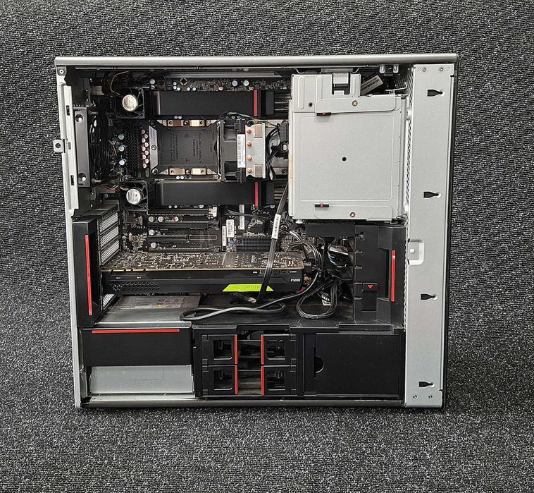 Робоча станція Lenovo ThinkStation P720 l 2 CPU, NVMe, Nvidia (16 ГБ)