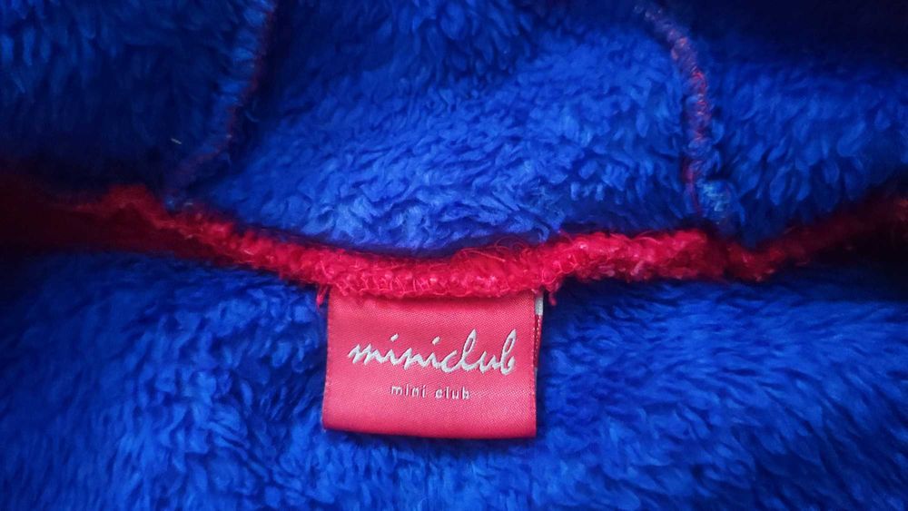 Szlafrok Dziecięcy Frotte Miniclub Rozmiar 92 FCB Barcelona
