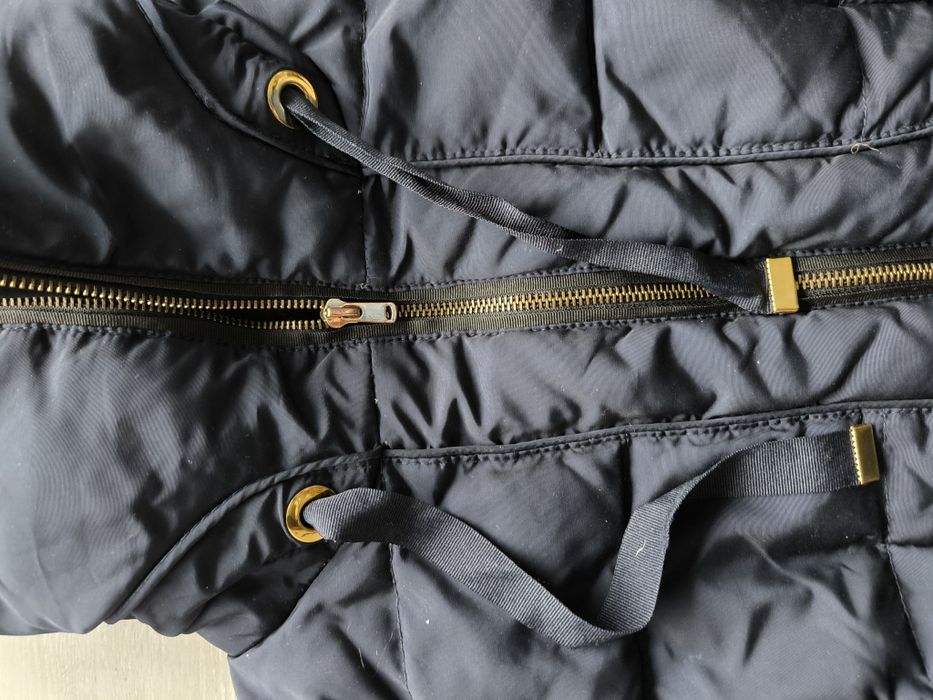 Zimowa, puchowa kurtka ZARA, rozmiar 36