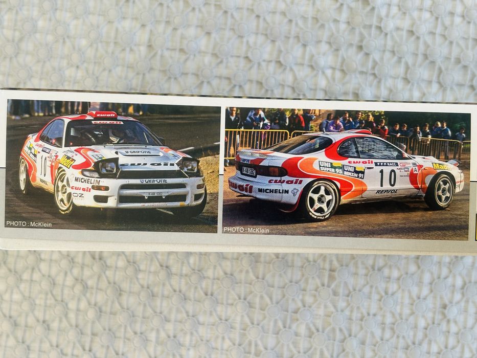 Samochód Toyota Celica Turbo 4WD  model do sklejenia Hasegaea 20807