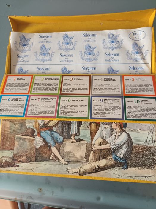 Colecção  de 10 LP's Música Clássica  Italiana  Colecção  Limitada