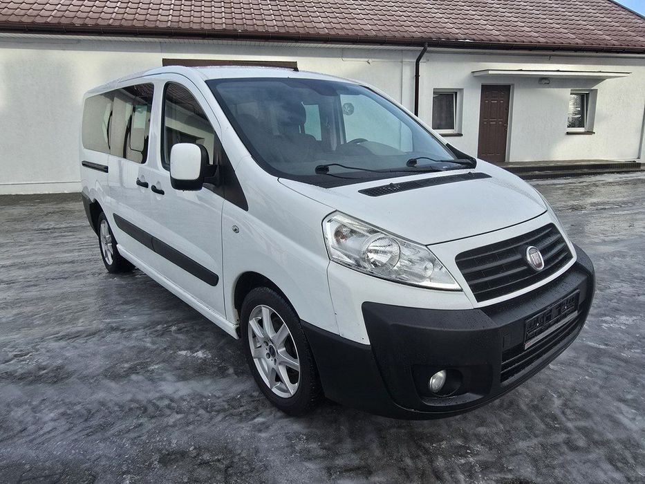 Fiat Scudo 2,0jtd 9 Osób,Klimatyzacja, Podgrzew. Fotele.Hak.Alufelgi.OKAZJA