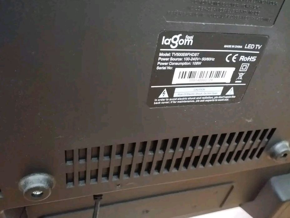 TV FEEL LAGOM LED 32"_FULL HD 1080_Écran 81 cm_HD
Tamanho do ecrã na d