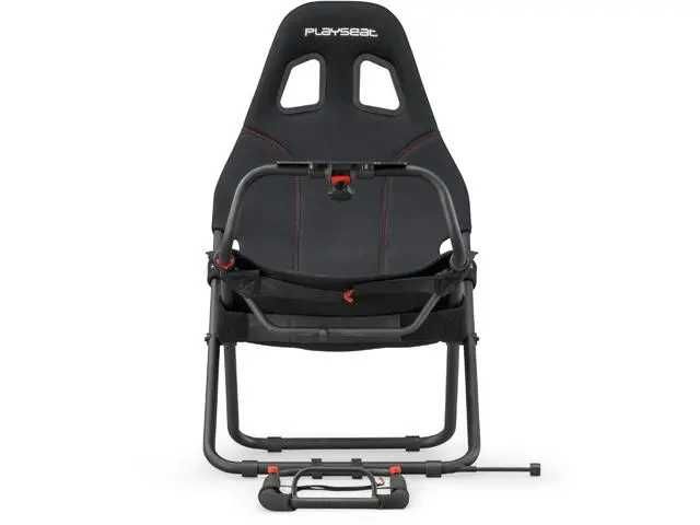 Fotel Playseat Challenge Actifit Wyścigowy Czarny Welur z Kierownicą