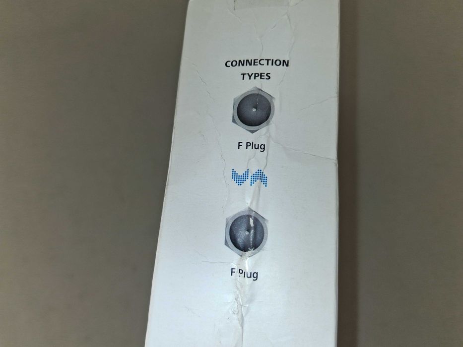 N081 Hama SAT Kabel 100 dB F-Plug Na F-Plug Kabel Antenowy 3M