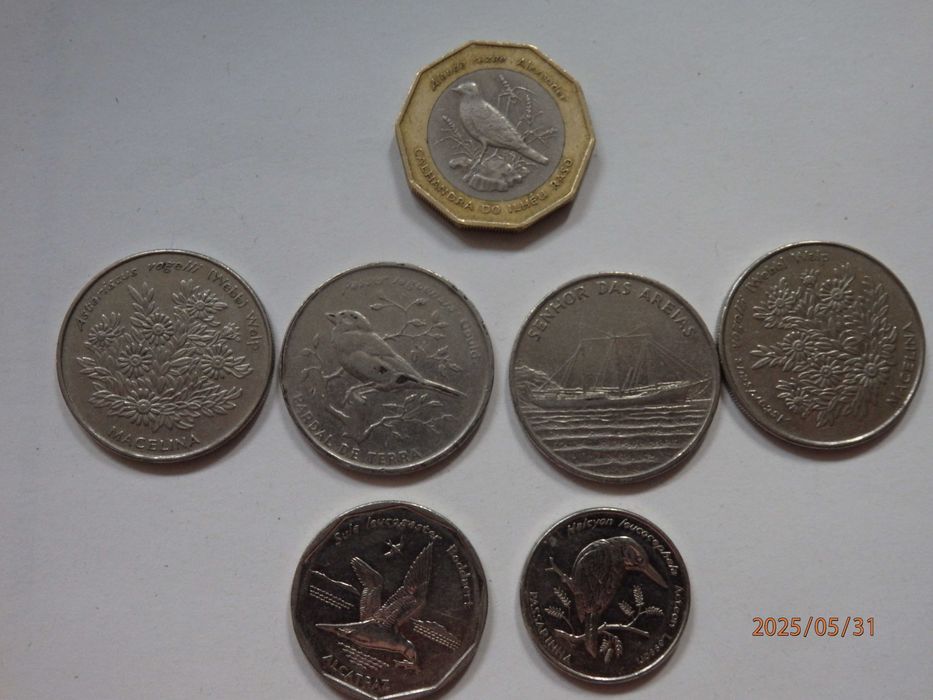 Monety Cape Verde wyspy zielonego przylądka