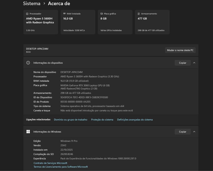 Lenovo Legion 5 15ACH6H