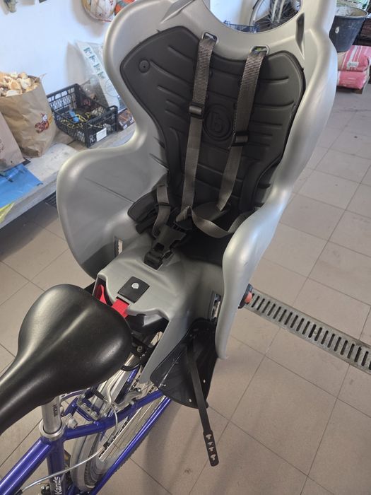Fotelik rowerowy na bagażnik belelli