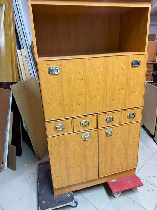 Solidny zestaw biurowy lub pokojowy | Fornir drewniany mocny DOWÓZ