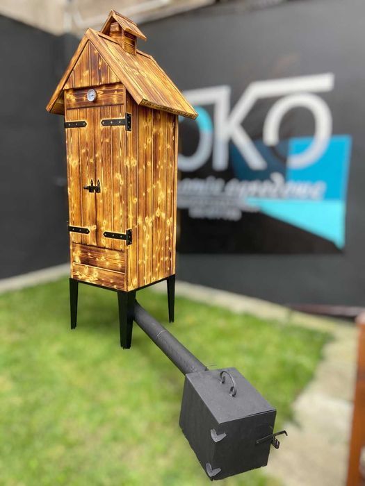 Wędzarnia Ogrodowa Drewniana Big Ben Duży TOKO