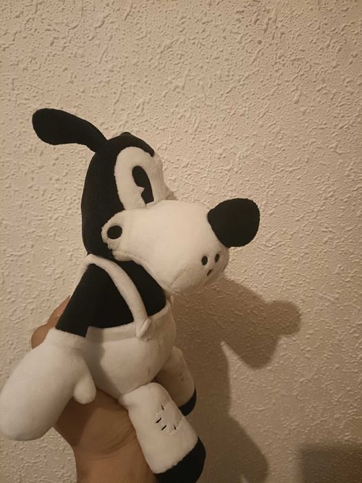 Peluche Boris e boneco vynil Bendy do jogo BENDY AND THE INK MACHINE