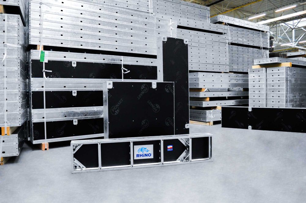 Szalunki ścienne RHiNO 116,25 m2 (kompatybilne z Rasto) – NOWY