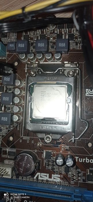 Płyta główna + karta graficzna + procesor  + ram  + chłodzenie