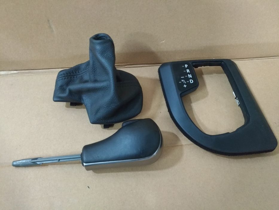 BMW serie 5 E60/E61 Punho Fole Mudanças Pele Aro