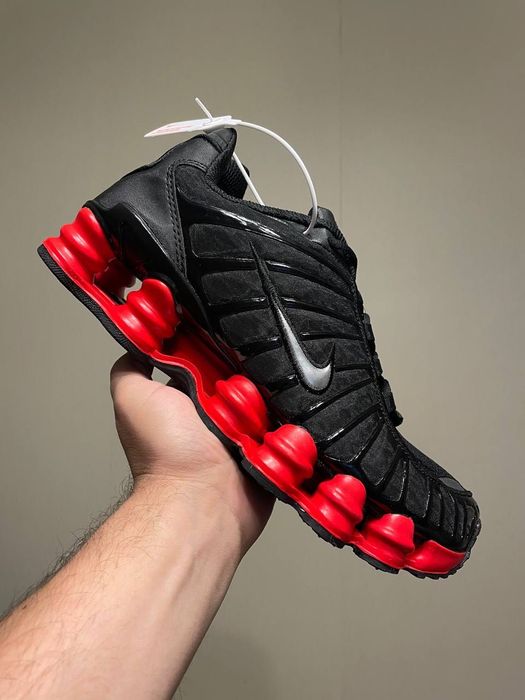 НОВИНКА! Nike Shox TL Black Red x Skepta 41 42 43 44 45 найк шокс