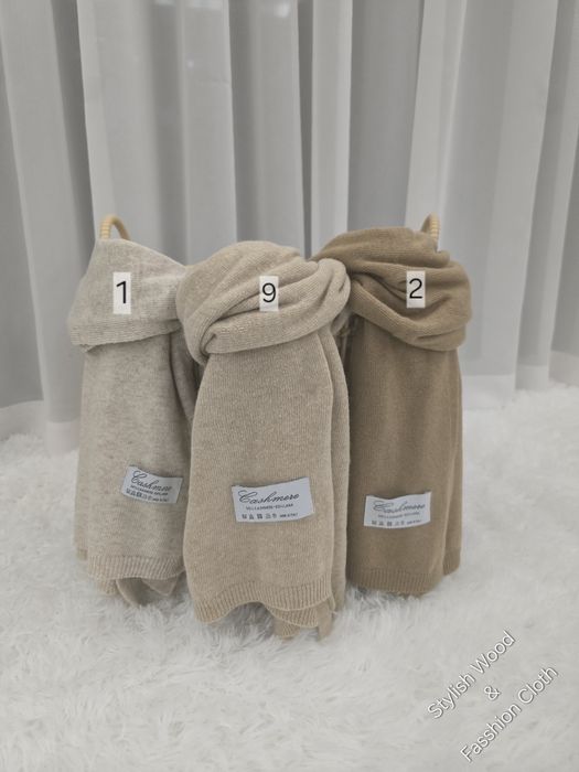 Premium ! Szal : 50 % kaszmir 50 % wełna