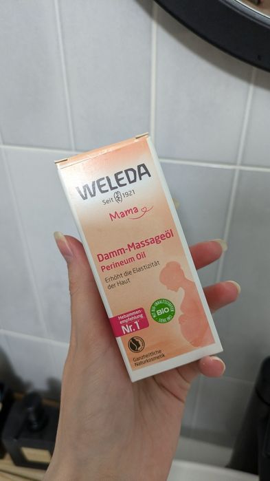 Олія для профілактики розривів під час пологів Weleda Mama