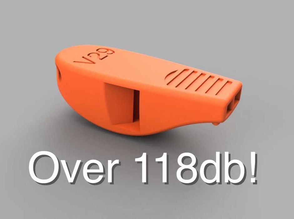 Apito de sobrevivência super potente