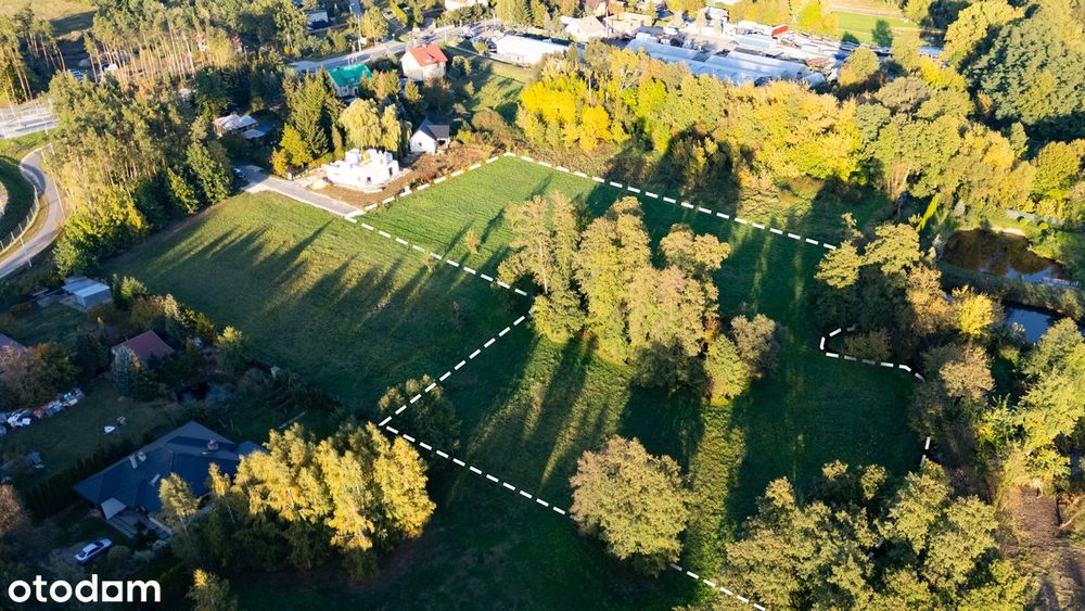 Działka budowlana Ruda k. Tarczyna - Widok 3