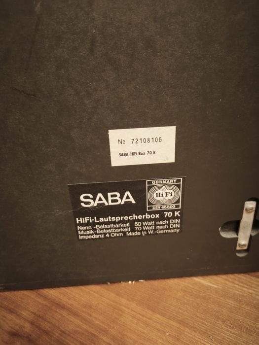 Kolumny SABA 70K