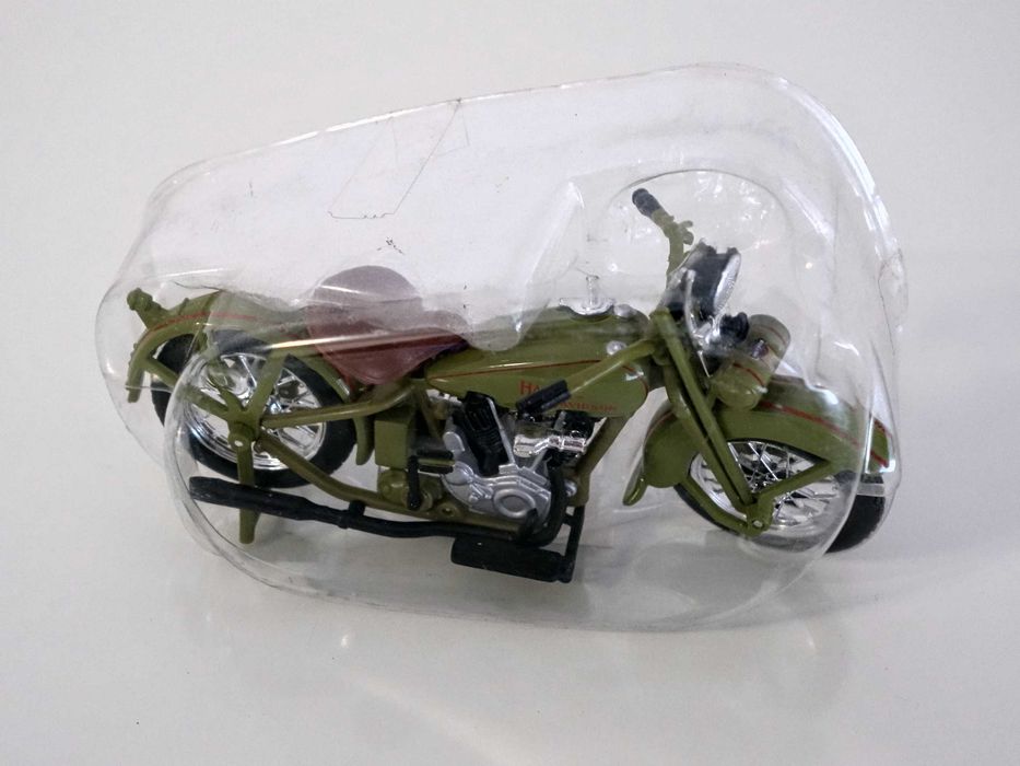 Miniatura de coleção Harley-Davidson escala 1/18