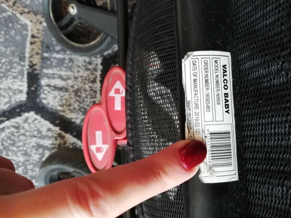 Прогулянковий візок (коляска) Valco baby Snap 4, колір Fire red