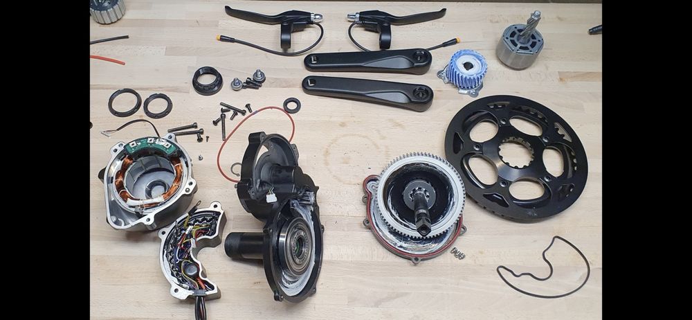 Toseven DM01 1000вт кареточний набір конкурент Bafang HD