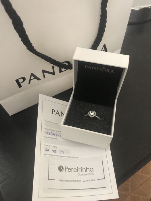 Anel Pandora novo tamanho 50
